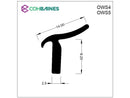 TR6 OUTER WAIST SEAL LEFT HAND OWS4