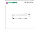EXPANDED EPDM / SPONGE STRIP     SRS139-1.3M