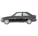 FORD ESCORT MK4 XR3i DOOR MOULDINGS SET WITH RED INSERT