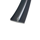 ST01-CHARCOAL GREY KNOCK ON TRIM SINGLE LIP 18MM