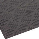 RUBBER MATTING - CHEQUER PLATE C/PLATE3X1500/S