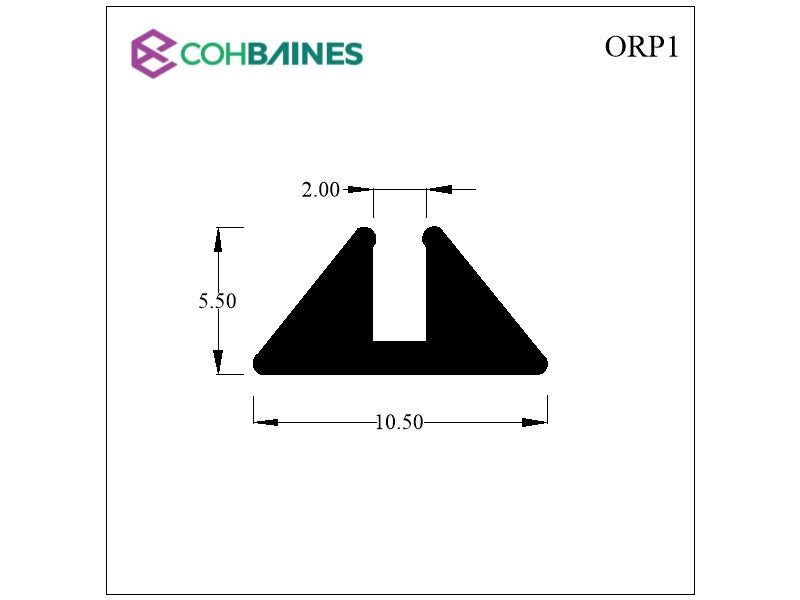 OVER RIDER SECTION  - TRIANGULAR WITH CHANNEL ORP1