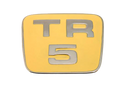 TR5 METAL ENAMELLED  BONNET BADGE BADGE13