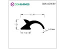 DOOR GLASS OUTER WAIST SEAL IRS1629EPJ
