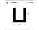 U CHANNEL - 5MM X 7.5MM INSIDE IRS0258EP