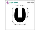 U CHANNEL - NEOPRENE IRS1168N