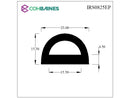 EPDM D SECTION    IRS0825EP