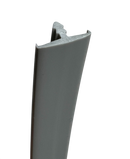 KNOCK ON EDGE TRIM 15MM DOUBLE LIP - DT01-LIGHTGREY15MM