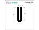 U CHANNEL - 2MM X 18.5MM INSIDE IRS0005EP