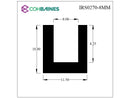 U CHANNEL -8MM X 8.25MM INSIDE IRS0270-8MM