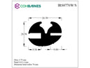 WEATHERSTRIP  IRS0776W/S