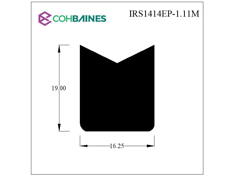EPDM BLOCK SECTION     IRS1414EP-1.11M