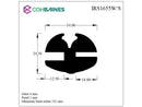 WEATHERSTRIP  IRS1655W/S