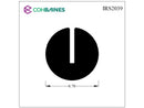 BLACK EPDM CORDED U CHANNEL 70SH 6.7MM WIDTH IRS2039