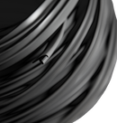 KNOCK ON EDGE TRIM 18MM SINGLE LIP - BLACK ST01-BLACK