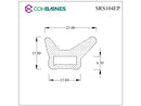 SPONGE RUBBER SEAL SRS104EP