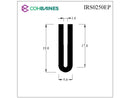 U CHANNEL - 1.6MM X 17MM INSIDE IRS0250EP